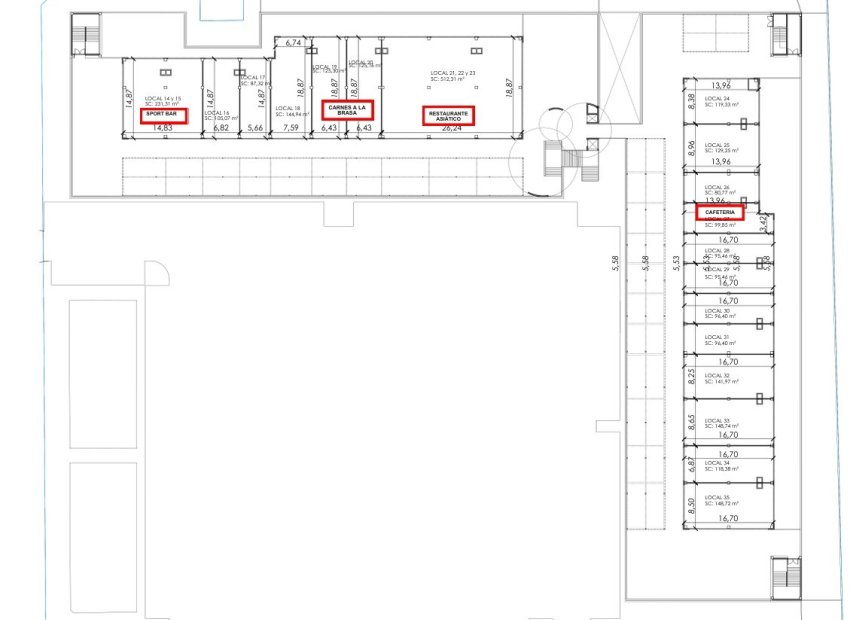Location - Locaux Commerciaux -
Pilar de la Horadada