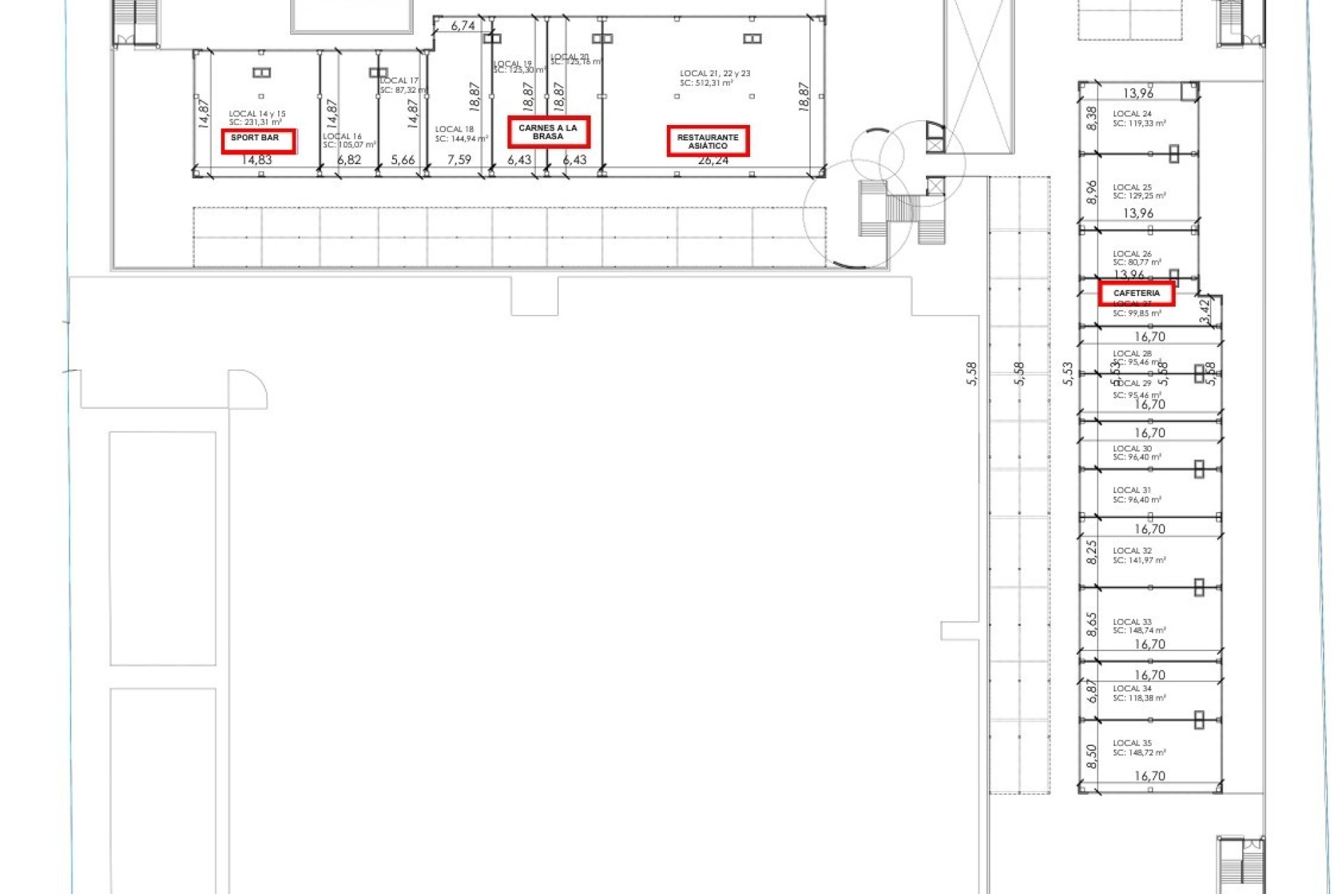 Location - Locaux Commerciaux -
Pilar de la Horadada
